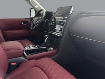 2024 Nissan Patrol LE Platinum City 5.6L 8 Cylinders Petrol Engine White Red SUV GCC Specs