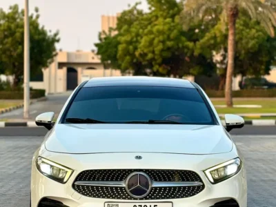 2019 Mercedes-Benz A-Class A 250 4 Cylinders Petrol Engine White Black Sedan GCC Specs