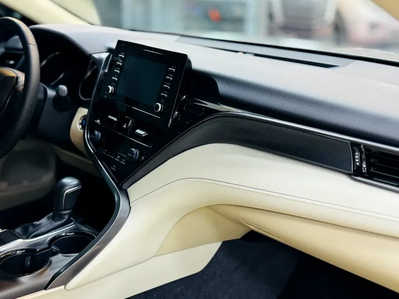 2023 Toyota Camry GLE 2.5 Litres 4-Cylinder Petrol Engine Grey Beige Sedan GCC Specs Automatic