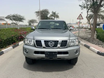 2024 Nissan Patrol Safari SW 4.8 Litres 6 Cylinders Petrol Engine Silver Grey SUV GCC Specs Manual