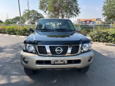 2024 Nissan Patrol Super Safari 4.8 Litres 6 Cylinders Petrol Engine Black Red SUV GCC Specs