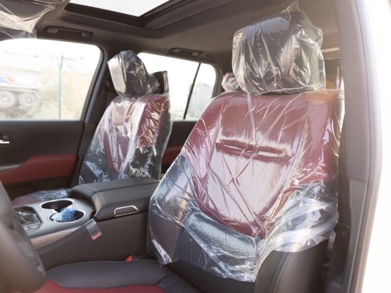 2026 Toyota Land Cruiser VXR 3.5 Litres 6 Cylinders Hybrid Engine White Red SUV GCC Specs