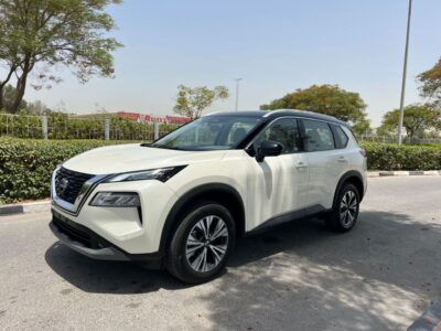 2024 Nissan X-Trail SV 2.5 Litres 4 Cylinders Petrol Engine White Beige SUV GCC Specs Automatic