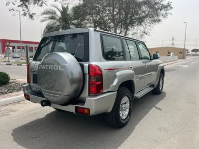 2024 Nissan Patrol Safari SW 4.8 Litres 6 Cylinders Petrol Engine Silver Grey SUV GCC Specs Manual
