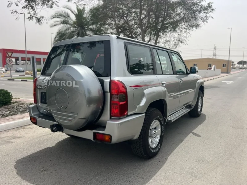 2024 Nissan Patrol Safari SW 4.8 Litres 6 Cylinders Petrol Engine Silver Grey SUV GCC Specs Manual