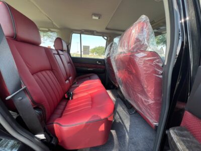 2024 Nissan Patrol Super Safari 4.8 Litres 6 Cylinders Petrol Engine Black Red SUV GCC Specs