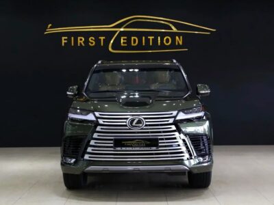 2023 Lexus LX-Series LX 600 Signature 3.5L V6 Twin-Turbo Petrol Engine Green Red SUV GCC