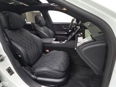 2024 Mercedes Benz S500 4MATIC L 3.0 Litre 6 Cylinders Hybrid Engine White Black Sedan