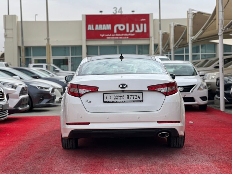 2012 Kia Optima K5 2.0 Litres 4 Cylinders Petrol Engine White Black Sedan Korean Specs