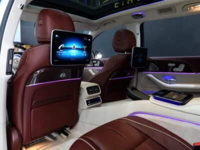 2023 Mercedes-Maybach GLS-Class GLS 600 4Matic 4.0L V8 Biturbo Engine Silver Beige SUV GCC