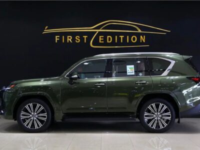 2023 Lexus LX-Series LX 600 Signature 3.5L V6 Twin-Turbo Petrol Engine Green Red SUV GCC