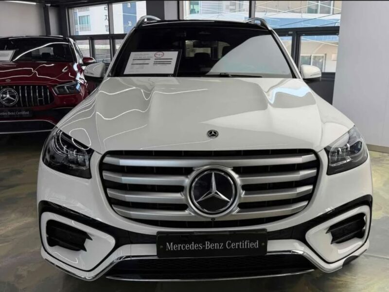 2025 Mercedes Benz GLS580 4MATIC 4.0L 8 Cylinders Petrol Engine White Brown SUV Korean Specs