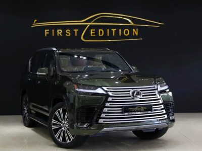 2023 Lexus LX-Series LX 600 Signature 3.5L V6 Twin-Turbo Petrol Engine Green Red SUV GCC