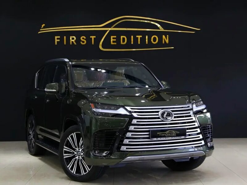 2023 Lexus LX-Series LX 600 Signature 3.5L V6 Twin-Turbo Petrol Engine Green Red SUV GCC