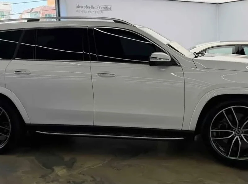 2025 Mercedes Benz GLS580 4MATIC 4.0L 8 Cylinders Petrol Engine White Brown SUV Korean Specs