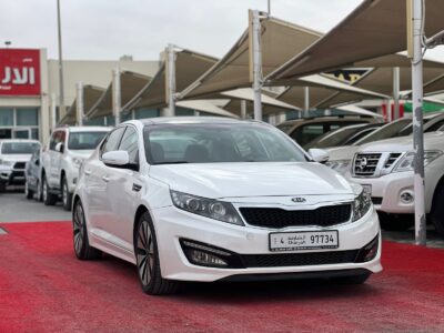 2012 Kia Optima K5 2.0 Litres 4 Cylinders Petrol Engine White Black Sedan Korean Specs