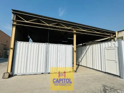 Premium 160 Sq Ft Container Warehouse | Well Maintained | Convenient Location | A/C Included | Ready Now In Al Quoz 1