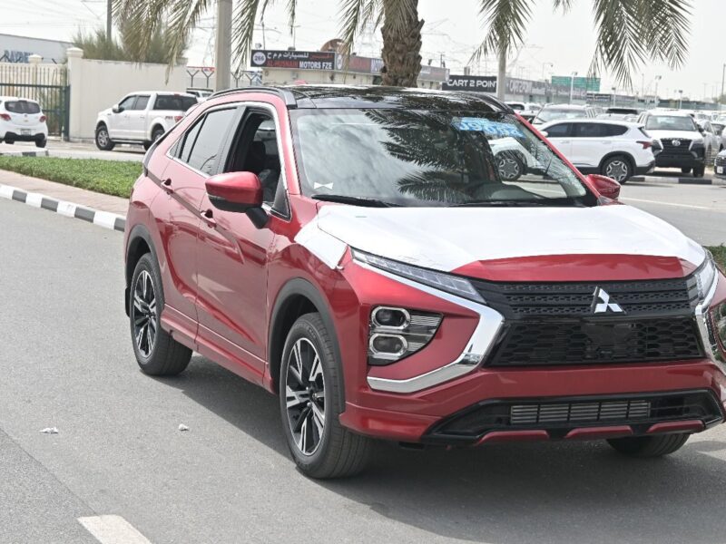 2026 Mitsubishi Eclipse Cross 1.5L turbocharged 4 Cylinders Petrol Engine Red Black SUV GCC