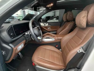2025 Mercedes Benz GLS580 4MATIC 4.0L 8 Cylinders Petrol Engine White Brown SUV Korean Specs