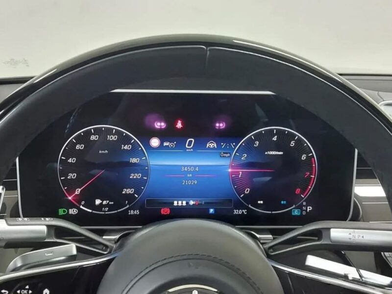 2023 Mercedes Benz S 580 4MATIC 4.0 Litres 8 Cylinders Hybrid Engine Black Sedan Korean Specs