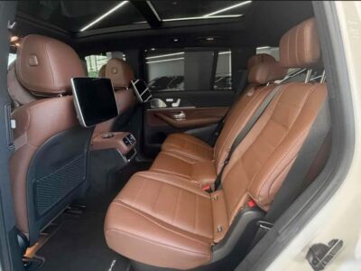 2025 Mercedes Benz GLS580 4MATIC 4.0L 8 Cylinders Petrol Engine White Brown SUV Korean Specs