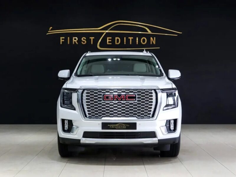 2023 GMC Yukon Denali 6.2 Litres V8 Petrol Engine White Beige SUV GCC Specs Automatic