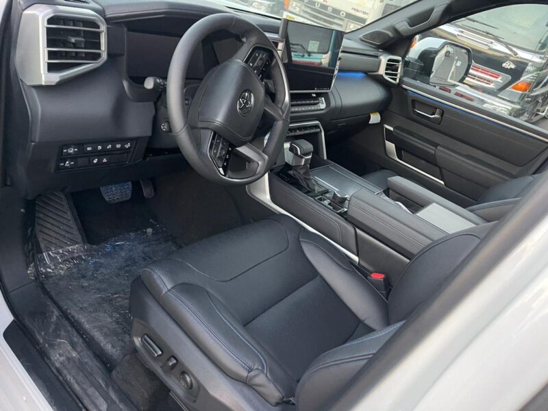 2026 Toyota Sequoia i-FORCE MAX 3.4-liter twin-turbo V6 Hybrid Engine White Black SUV