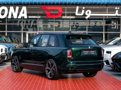 2026 Rolls-Royce Cullinan Black Badge 6.75 Litres V12 Twin-Turbo Petrol Engine Green Beige SUV