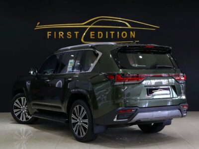 2023 Lexus LX-Series LX 600 Signature 3.5L V6 Twin-Turbo Petrol Engine Green Red SUV GCC