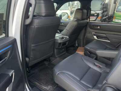 2026 Toyota Sequoia i-FORCE MAX 3.4-liter twin-turbo V6 Hybrid Engine White Black SUV