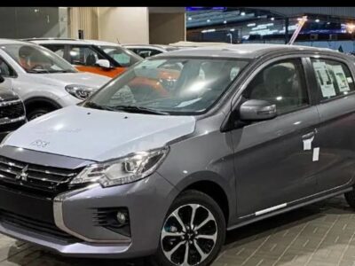 2026 Mitsubishi Attrage 1.2-liter 3-cylinder Petrol Engine Grey Beige Sedan GCC Specs