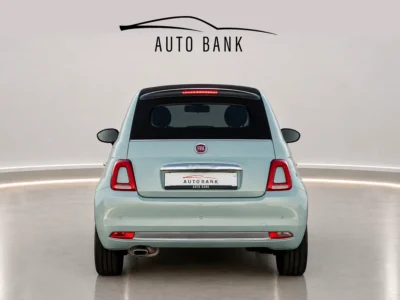 2023 Fiat 500 Lounge Convertible 4 Cylinders Petrol Engine Green Black Soft Top Convertible GCC