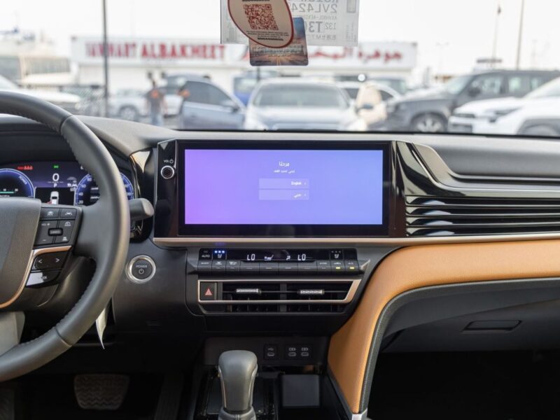 2026 Toyota Camry LUMIERE 2.5 Litres 4-Cylinder Hybrid Engine Red Tan Sedan GCC Specs