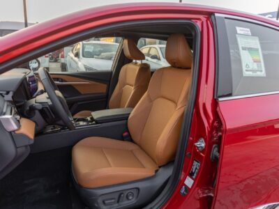 2026 Toyota Camry LUMIERE 2.5 Litres 4-Cylinder Hybrid Engine Red Tan Sedan GCC Specs