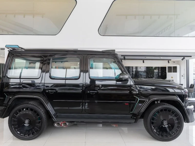 2025 Mercedes-Benz G 63 900 Rocket Edition 4.5L V8 Twin-Turbo Petrol Engine Black Blue SUV