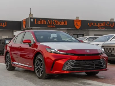 2026 Toyota Camry LUMIERE 2.5 Litres 4-Cylinder Hybrid Engine Red Tan Sedan GCC Specs