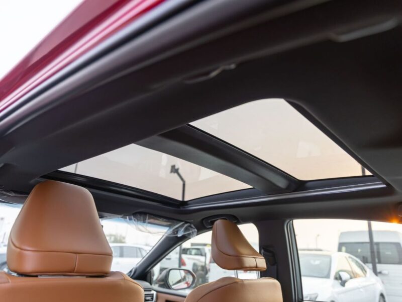 2026 Toyota Camry LUMIERE 2.5 Litres 4-Cylinder Hybrid Engine Red Tan Sedan GCC Specs