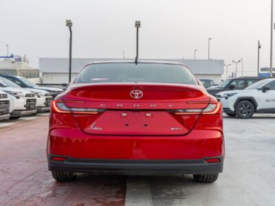 2026 Toyota Camry LUMIERE 2.5 Litres 4-Cylinder Hybrid Engine Red Tan Sedan GCC Specs