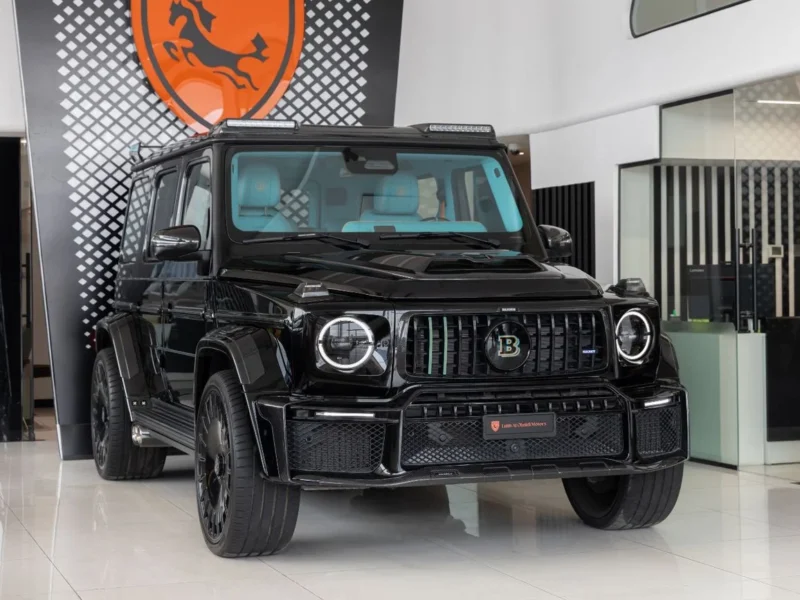 2025 Mercedes-Benz G 63 900 Rocket Edition 4.5L V8 Twin-Turbo Petrol Engine Black Blue SUV
