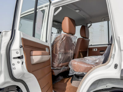2026 Toyota Land Cruiser LC76 2.8 Litres 4-Cylinder Turbo Diesel Engine White Brown SUV GCC