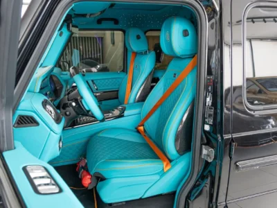 2025 Mercedes-Benz G 63 900 Rocket Edition 4.5L V8 Twin-Turbo Petrol Engine Black Blue SUV
