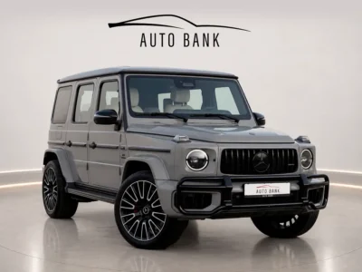 2025 Mercedes-Benz G-Class G 63 AMG 4.0L V8 Biturbo Petrol Engine Grey White SUV GCC Specs