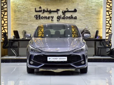 2025 MG MG3 Comfort 4 Cylinders Petrol Engine Grey Black Hatchback GCC Specs Automatic