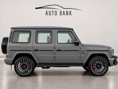 2025 Mercedes-Benz G-Class G 63 AMG 4.0L V8 Biturbo Petrol Engine Grey White SUV GCC Specs
