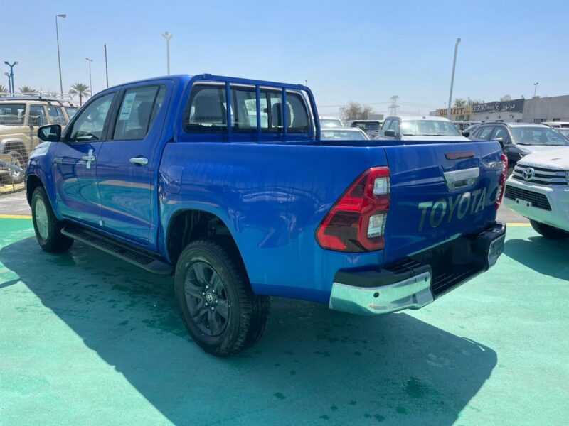2026 Toyota Hilux 2.4 Litres 4 Cylinders Diesel Engine Blue Black Pickup Truck GCC Specs