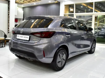 2025 MG MG3 Comfort 4 Cylinders Petrol Engine Grey Black Hatchback GCC Specs Automatic