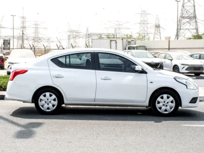 2023 Nissan Sunny SE 1.5 Litres 4 Cylinders Petrol Engine White Beige Sedan GCC Specs