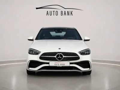 2025 Mercedes-Benz C-Class C200 4 Cylinders Petrol Engine White Tan Sedan Korean Specs