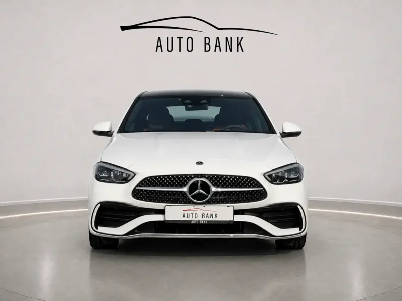 2025 Mercedes-Benz C-Class C200 4 Cylinders Petrol Engine White Tan Sedan Korean Specs