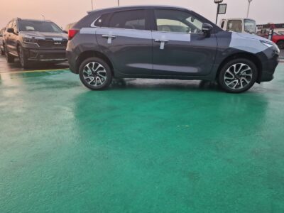 2023 Suzuki Baleno 1.5-liter 4-Cylinder Petrol Engine Grey Black Hatchback GCC Specs Automatic